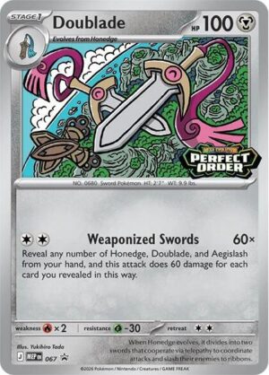 Doublade - 067 - 067: ME: Mega Evolution Promo