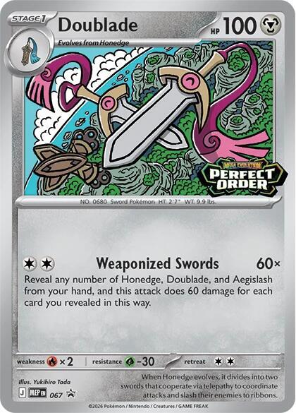 Doublade - 067 - 067: ME: Mega Evolution Promo
