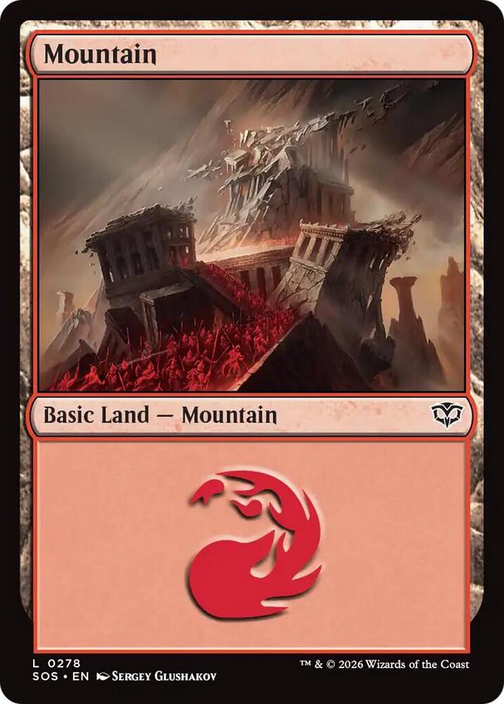 Mountain (0278) - 278: Secrets of Strixhaven