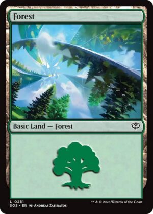 Forest (0281) - 281: Secrets of Strixhaven