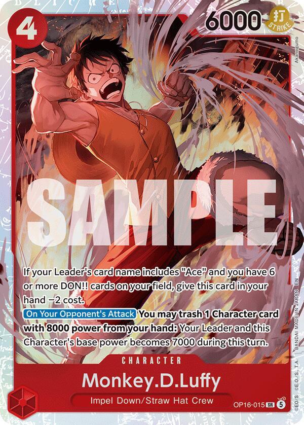 Monkey.D.Luffy - OP16-015: The Time of Battle
