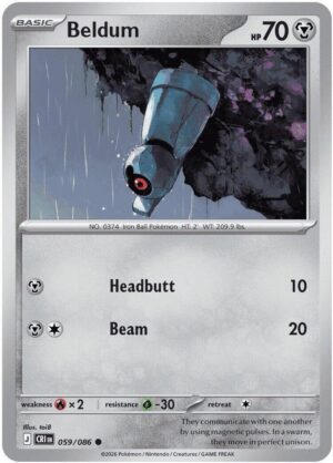 Beldum - 059/086: ME04: Chaos Rising