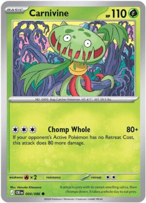 Carnivine - 004/086: ME04: Chaos Rising