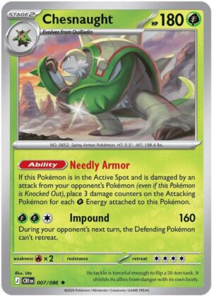 Chesnaught - 007/086: ME04: Chaos Rising