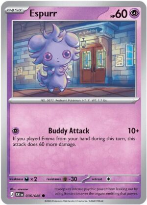 Espurr - 036/086: ME04: Chaos Rising