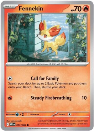 Fennekin - 011/086: ME04: Chaos Rising