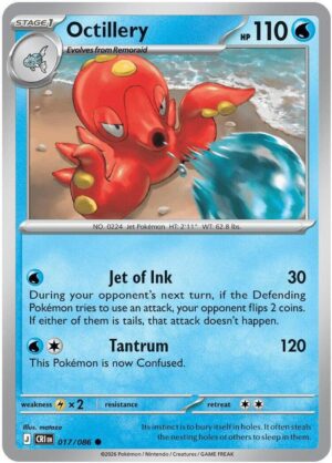 Octillery - 017/086: ME04: Chaos Rising