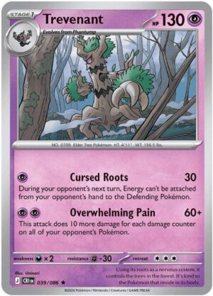 Trevenant - 039/086: ME04: Chaos Rising