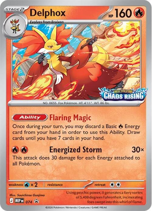 Delphox - 074 - 074: ME: Mega Evolution Promo