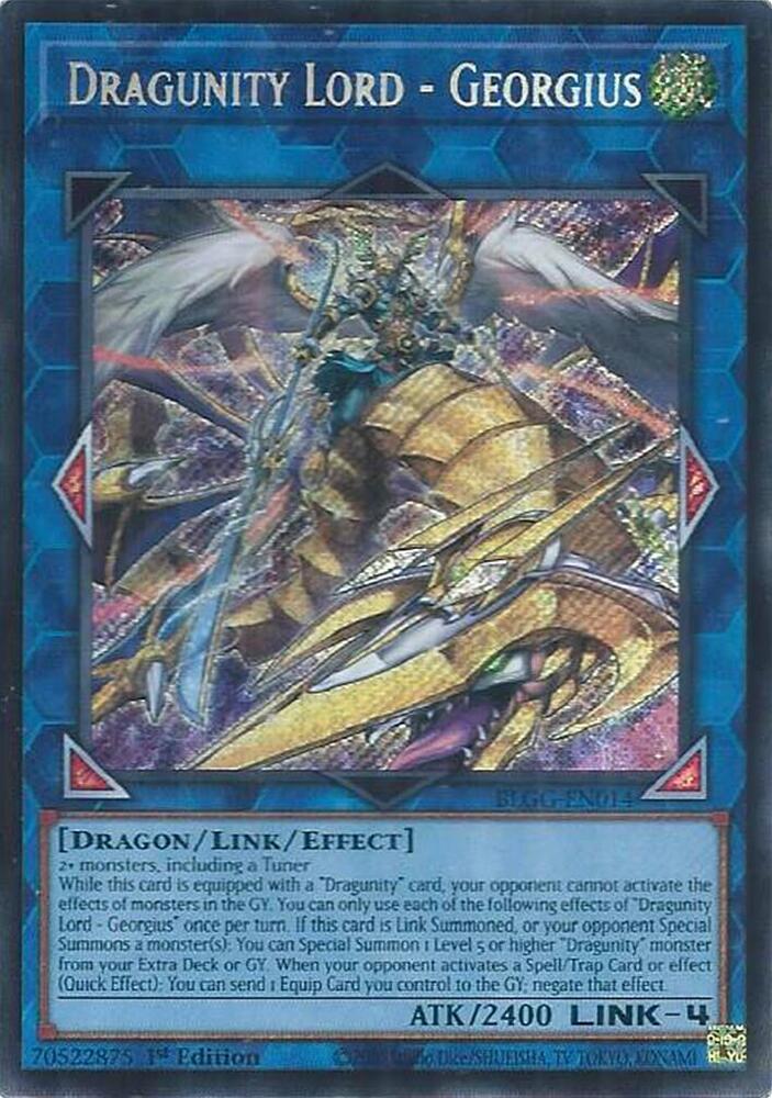 Dragunity Lord - Georgius - BLGG-EN014: Battles of Legend: Glorious Gallery