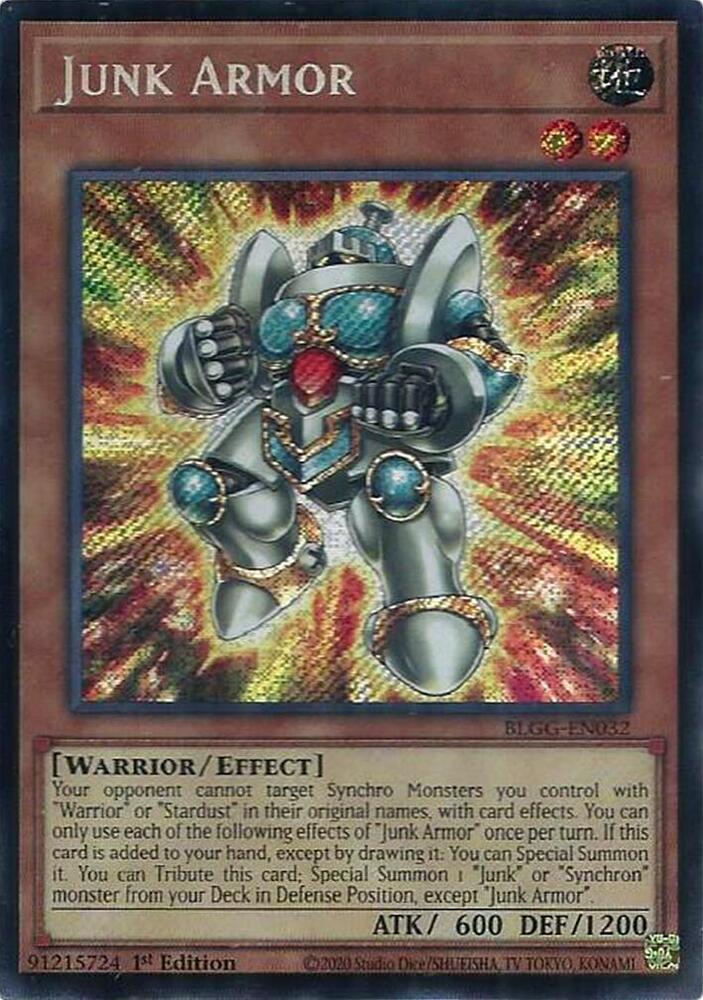 Junk Armor - BLGG-EN032: Battles of Legend: Glorious Gallery