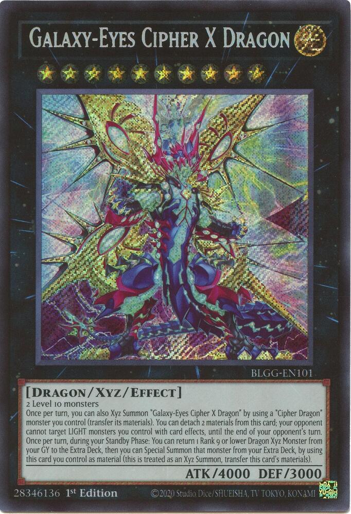 Galaxy-Eyes Cipher X Dragon - BLGG-EN101: Battles of Legend: Glorious Gallery