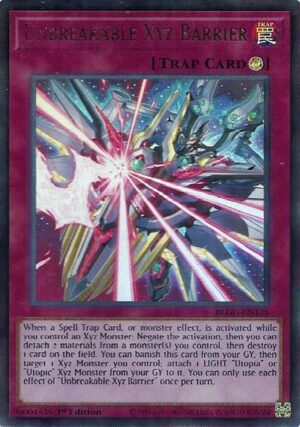 Unbreakable Xyz Barrier - BLGG-EN135: Battles of Legend: Glorious Gallery