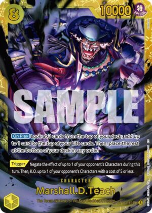 Marshall.D.Teach (119) - OP16-119: The Time of Battle