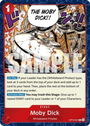 Moby Dick - OP16-021: The Time of Battle