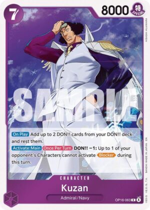 Kuzan - OP16-063: The Time of Battle