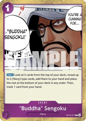 "Buddha" Sengoku - OP16-077: The Time of Battle