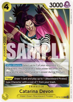 Catarina Devon - OP16-104: The Time of Battle