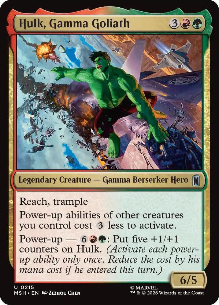 Hulk, Gamma Goliath - 215: Marvel Super Heroes