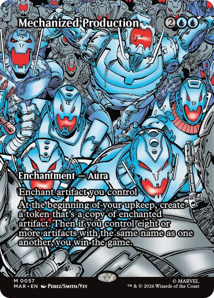 Mechanized Production (Borderless): Marvel Universe Eternal-Legal