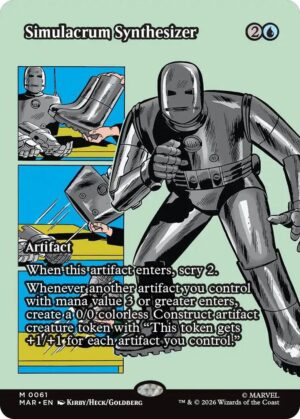 Simulacrum Synthesizer (Borderless): Marvel Universe Eternal-Legal