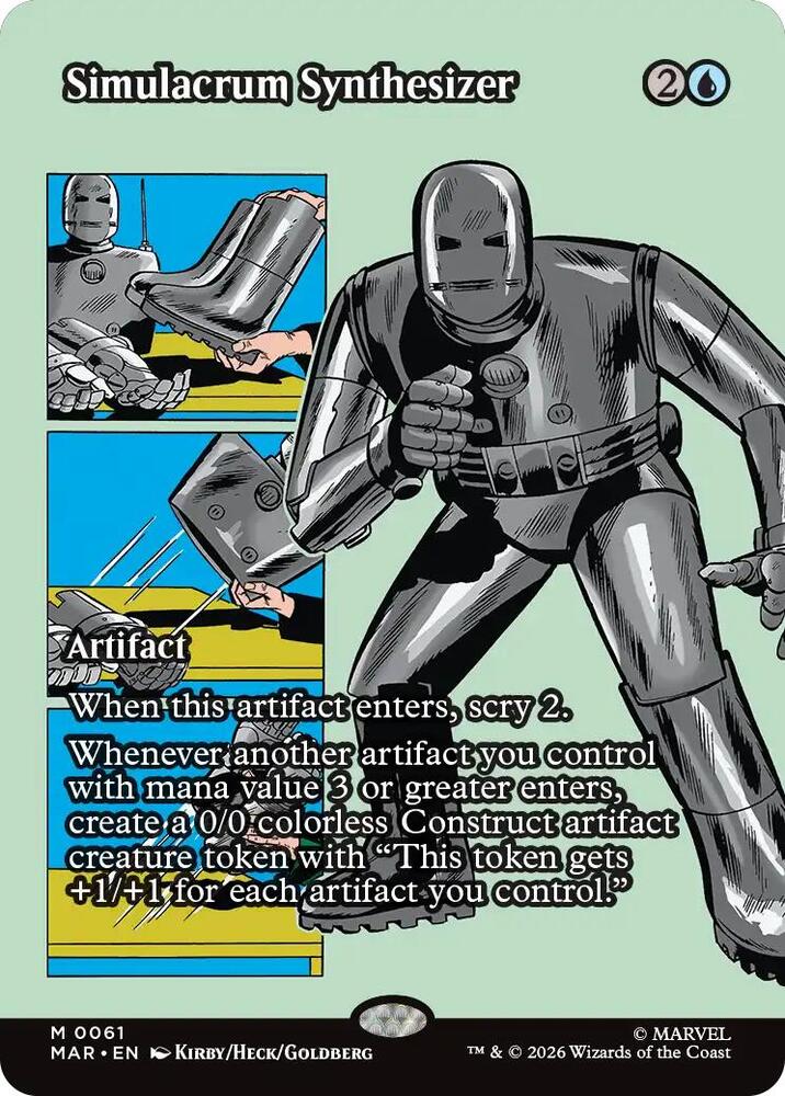 Simulacrum Synthesizer (Borderless): Marvel Universe Eternal-Legal