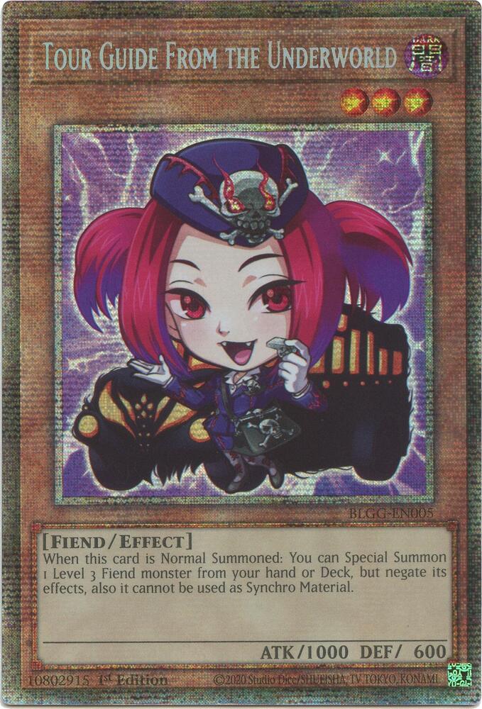 Tour Guide From the Underworld (Starlight Rare) - BLGG-EN005: Battles of Legend: Glorious Gallery