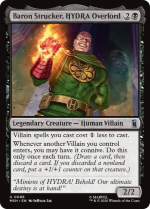 Baron Strucker, HYDRA Overlord - 88: Marvel Super Heroes