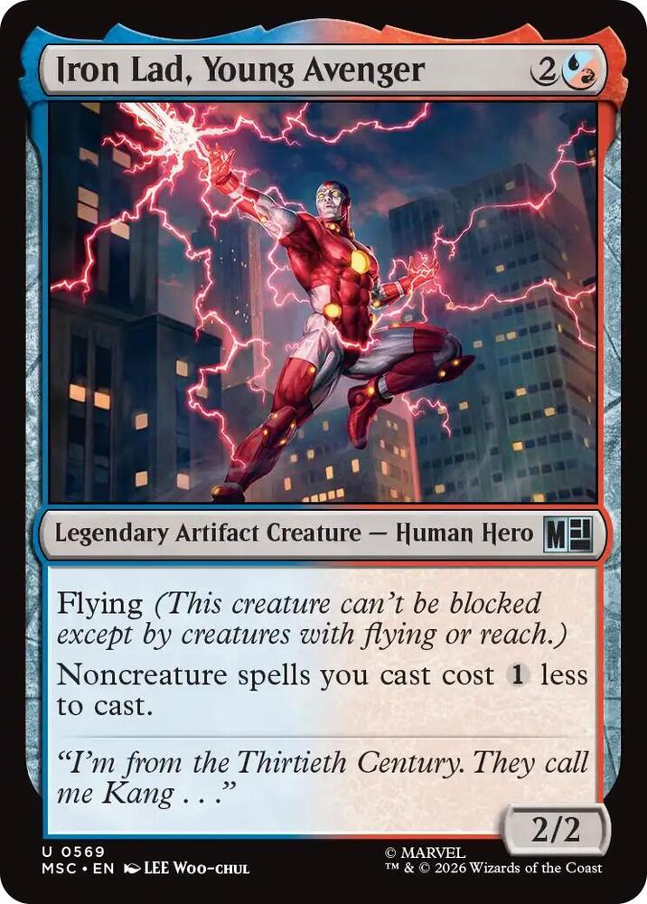 Iron Lad, Young Avenger - 569: Commander: Marvel Super Heroes