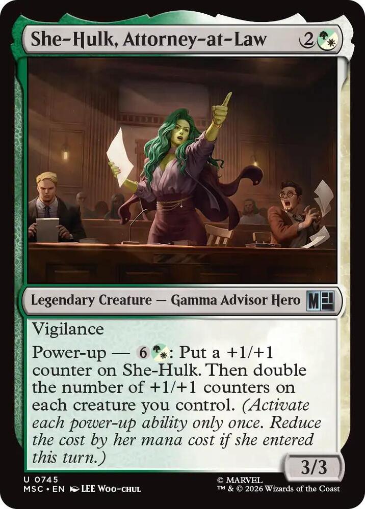She-Hulk, Attorney-at-Law - 745: Commander: Marvel Super Heroes