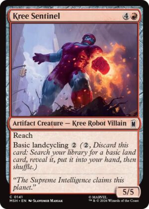 Kree Sentinel - 141: Marvel Super Heroes