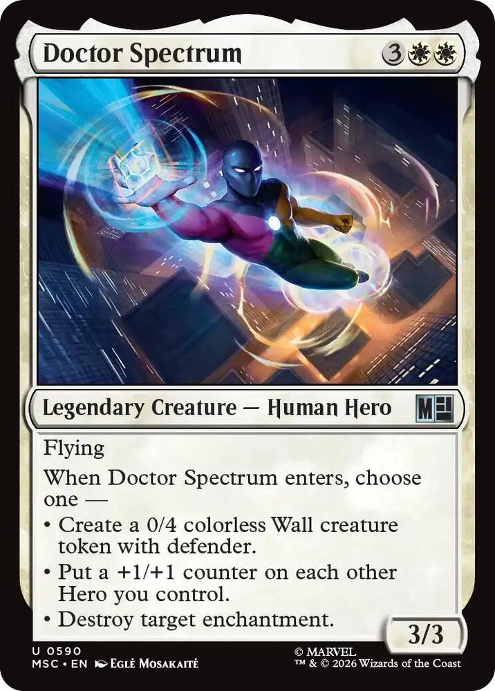 Doctor Spectrum - 590: Commander: Marvel Super Heroes