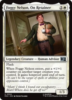Foggy Nelson, On Retainer - 594: Commander: Marvel Super Heroes