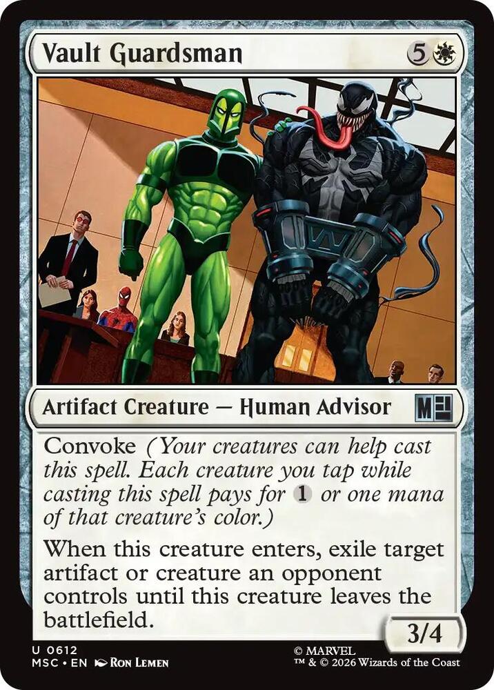 Vault Guardsman - 612: Commander: Marvel Super Heroes