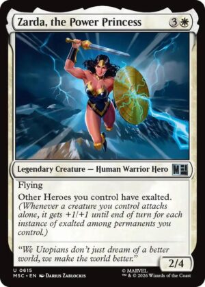 Zarda, the Power Princess - 615: Commander: Marvel Super Heroes