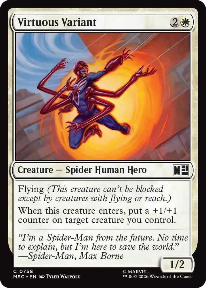 Virtuous Variant - 758: Commander: Marvel Super Heroes