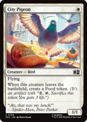 City Pigeon - 769: Commander: Marvel Super Heroes