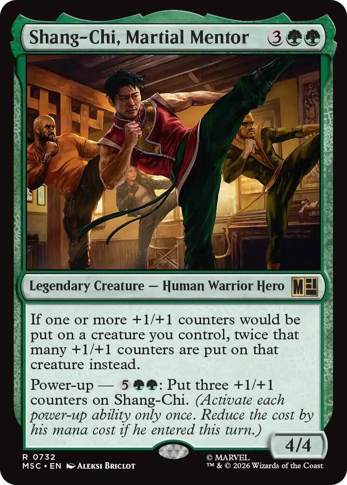 Shang-Chi, Martial Mentor - 732: Commander: Marvel Super Heroes