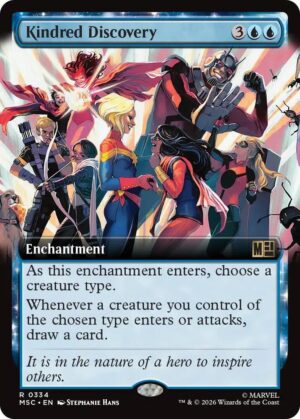 Kindred Discovery (Extended Art) - 334: Commander: Marvel Super Heroes