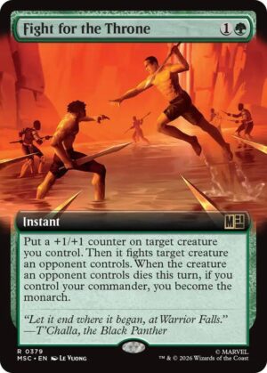 Fight for the Throne (Extended Art) - 379: Commander: Marvel Super Heroes
