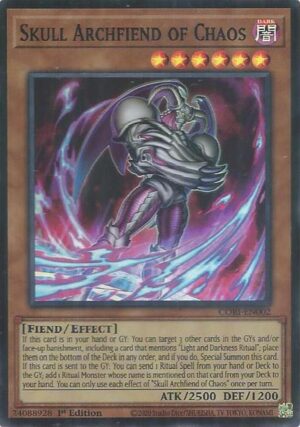 Skull Archfiend of Chaos - CORI-EN002: Chaos Origins