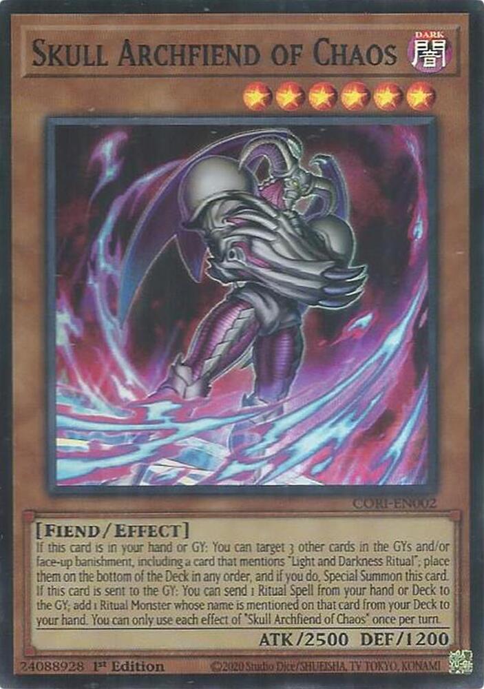 Skull Archfiend of Chaos - CORI-EN002: Chaos Origins
