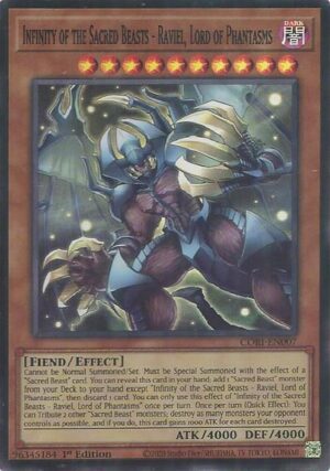 Infinity of the Sacred Beasts - Raviel, Lord of Phantasms - CORI-EN007: Chaos Origins