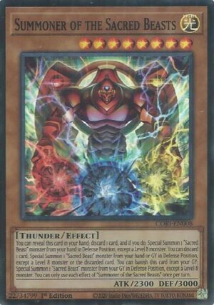 Summoner of the Sacred Beasts - CORI-EN008: Chaos Origins