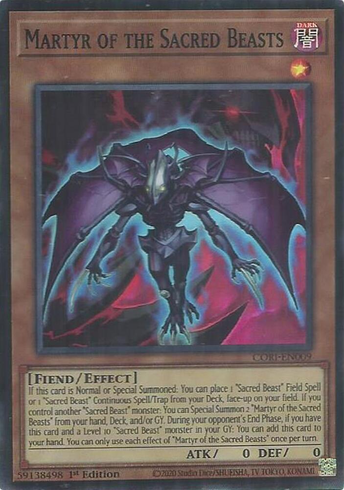 Martyr of the Sacred Beasts - CORI-EN009: Chaos Origins