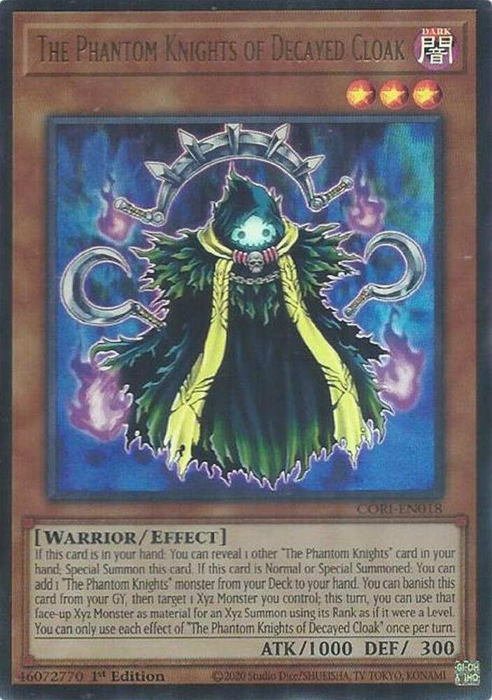 The Phantom Knights of Decayed Cloak - CORI-EN018: Chaos Origins