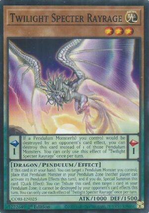 Twilight Specter Rayrage - CORI-EN025: Chaos Origins