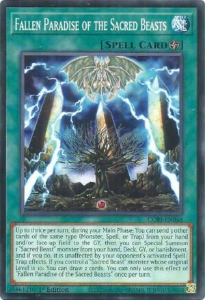 Fallen Paradise of the Sacred Beasts - CORI-EN048: Chaos Origins