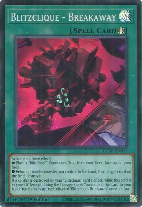 Blitzclique - Breakaway - CORI-EN051: Chaos Origins