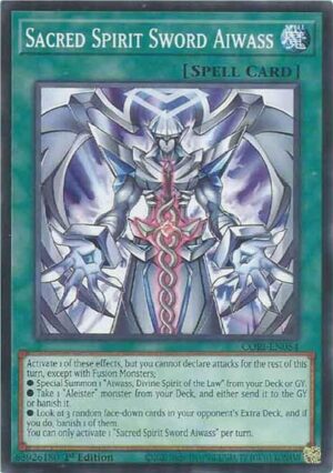 Sacred Spirit Sword Aiwass - CORI-EN054: Chaos Origins
